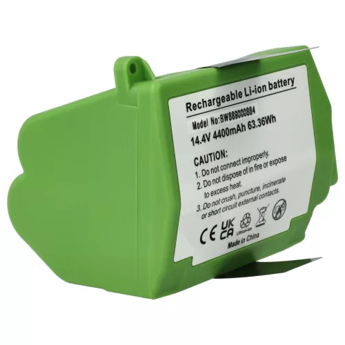 VHBW Akku iRobot 4650994 - 4400 mAh, 14,4 V, Li-Ion