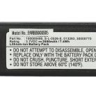 VHBW Honeywell Barcode Reader POS Battery 100006732, 013283, 100000495 - 2000mAh 3.7V Li-Ion