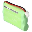 VHBW Baby Monitor Battery for Summer Infant 29030-10 - 1500 mAh 3.6 V NiMH