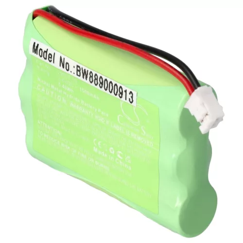 VHBW Baby Monitor Battery for Summer Infant 29030-10 - 1500 mAh 3.6 V NiMH