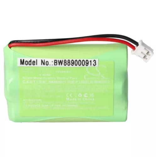 VHBW Baby Monitor Battery for Summer Infant 29030-10 - 1500 mAh 3.6 V NiMH