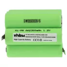 VHBW Roller Shutter Battery 833297, 27AZ07BH, 3SD B01 WW - 2300 mAh 10.8 V NiMH