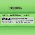 VHBW Roller Shutter Battery 833297, 27AZ07BH, 3SD B01 WW - 2300 mAh 10.8 V NiMH