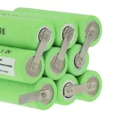 VHBW Roller Shutter Battery 833297, 27AZ07BH, 3SD B01 WW - 2300 mAh 10.8 V NiMH