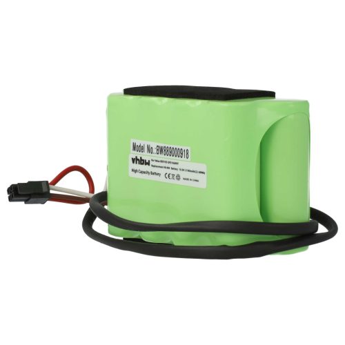 VHBW Rollladen Akku GP210AFHT, GP2100AFHT, 832817, 865103 - 2100 mAh 10,8 V NiMH