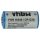 VHBW Akku 16340, DL123A, CR123R, CR17335, EL123AP, K123LA, CR17345, CR123A - 700 mAh 3,6 V Li-Ion