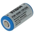 VHBW Akku 16340, DL123A, CR123R, CR17335, EL123AP, K123LA, CR17345, CR123A - 700 mAh 3,6 V Li-Ion