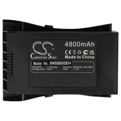 VHBW Drón akkumulátor  CFly D01011-hez – 4800 mAh 11,4 V Li-Ion
