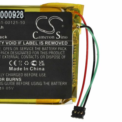 VHBW GPS Nachverfolgungsakku Garmin 361-00121-00, 361-00121-10 - 900 mAh 3,8 V Li-Polymer