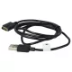 VHBW Polar M430 Charging Cable - USB, 100 cm, Black