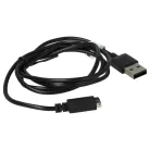 VHBW Polar M430 Charging Cable - USB, 100 cm, Black