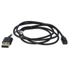 VHBW Umidigi 3, Willful 3 Fitness Tracker USB Charging Cable, 100 cm, Black