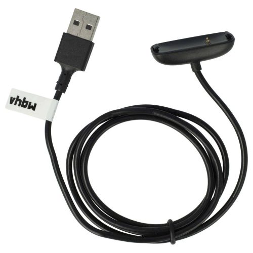 VHBW Fitbit Ace Fitness Tracker Charging Cable 3, 2 - USB, 100 cm, Black