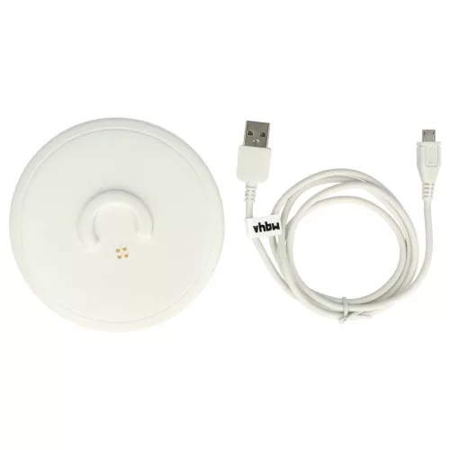 VHBW USB-Ladestation für Bose Lautsprecher - Incl. Micro USB Kabel weiß