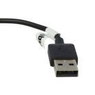 VHBW USB Charging Cable 2.5 mm Audio Connector, Aftershokz Aeropex, Black