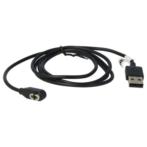 VHBW USB Charging Cable 2.5 mm Audio Connector, Aftershokz Aeropex, Black