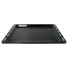 VHBW AEG 3423981020 Tray - 42.2 x 37.6 x 2 cm, Non-Stick Coating, Enamelled Black