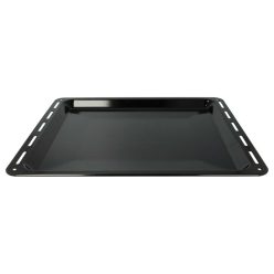   VHBW AEG 3423981020 Tray - 42.2 x 37.6 x 2 cm, Non-Stick Coating, Enamelled Black