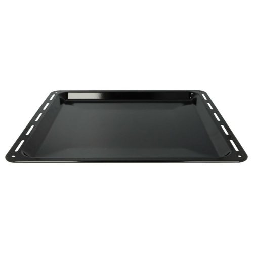 AEG 3423981020 Tepsi - 42,2 x 37,6 x 2 cm, Tapadásmentes Bevonat, Zománcozott Fekete