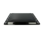 VHBW AEG 3423981020 Tray - 42.2 x 37.6 x 2 cm, Non-Stick Coating, Enamelled Black