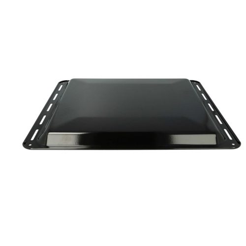 VHBW AEG 3423981020 Tray - 42.2 x 37.6 x 2 cm, Non-Stick Coating, Enamelled Black