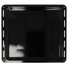 VHBW AEG 3423981020 Tray - 42.2 x 37.6 x 2 cm, Non-Stick Coating, Enamelled Black