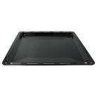 VHBW AEG 3423981020 Tray - 42.2 x 37.6 x 2 cm, Non-Stick Coating, Enamelled Black
