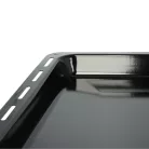 VHBW AEG 3423981020 Baking Tray - 42.2 x 37.6 x 4 cm, Non-Stick Coating, Enamelled Black