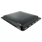 VHBW AEG 3423981020 Baking Tray - 42.2 x 37.6 x 4 cm, Non-Stick Coating, Enamelled Black
