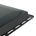 VHBW AEG 3423981020 Baking Tray - 42.2 x 37.6 x 4 cm, Non-Stick Coating, Enamelled Black