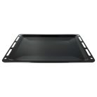 VHBW Bosch 1101433 Baking Tray - 45.5 x 36.1 x 2 cm, Non-Stick Coating, Enamelled Black