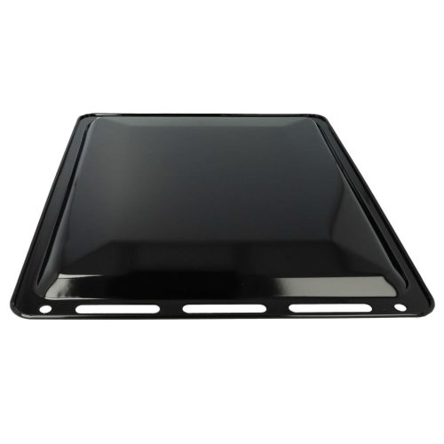 VHBW Bosch 1101433 Baking Tray - 45.5 x 36.1 x 2 cm, Non-Stick Coating, Enamelled Black