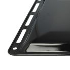VHBW Bosch 1101433 Baking Tray - 45.5 x 36.1 x 2 cm, Non-Stick Coating, Enamelled Black