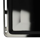 VHBW Bosch 1101433 Baking Tray - 45.5 x 36.1 x 2 cm, Non-Stick Coating, Enamelled Black