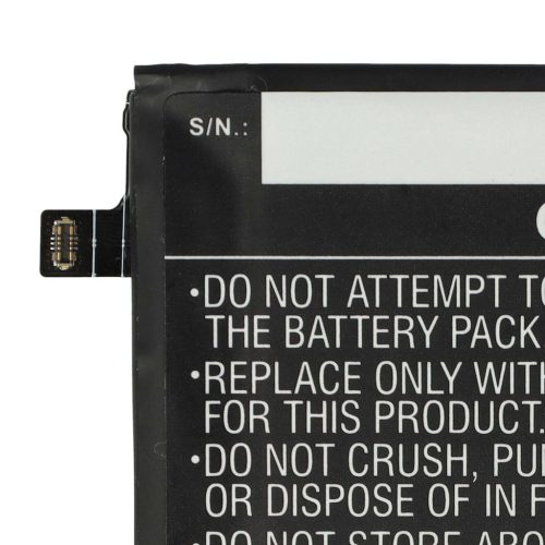 VHBW Mobiltelefon akkumulátor Redmi Note 11T Pro+ készülékhez - 4300 mAh 3,87 V Li-polimer