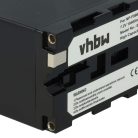 VHBW Sony NP-F970, NP-F960, NP-F950, NP-F930 Akku - 10400 mAh, 7,2 V, Li-Ion, mit USB-C-Anschluss