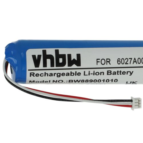 VHBW GPS Akku MALAGA, 6027A0131301, 6027A0050901, L5 - 2600 mAh 3,7 V Li-Ion