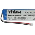 VHBW GPS Akku MALAGA, 6027A0131301, 6027A0050901, L5 - 3000 mAh 3,7 V Li-Ion