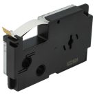 VHBW Casio XR-9GD1 Label Tape, 9 mm, Black-Gold