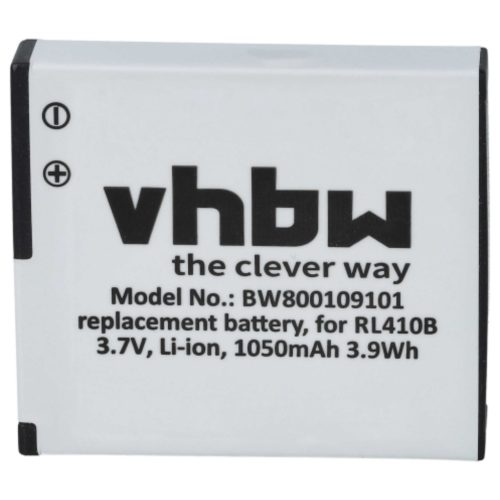 VHBW Video Camera Battery Rollei AC 410-420, RL410B - 1000 mAh 3.7 V Li-Ion