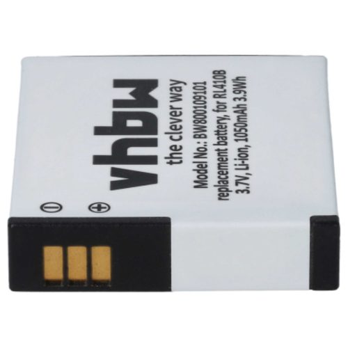 VHBW Video Camera Battery Rollei AC 410-420, RL410B - 1000 mAh 3.7 V Li-Ion