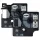 VHBW Label Tape Dymo D1, 43613 - 6 mm Black/White
