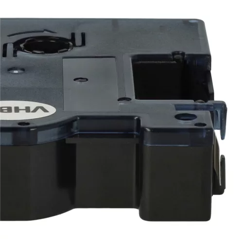 VHBW Label Tape Dymo D1, 43613 - 6 mm Black/White