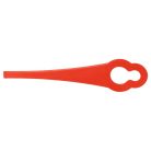 VHBW ALM BQ026 5x Penge Akkus Vágóhoz - Műanyag/Nylon, Piros