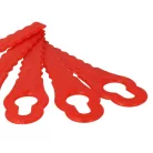 VHBW Güde 58586 Cordless Cutting Edge, Plastic, Red, 5x Exchange Blade