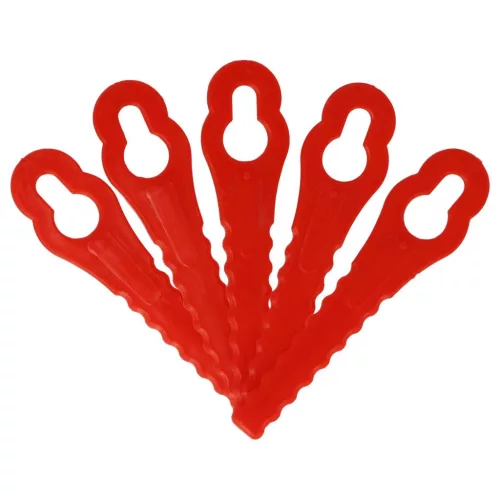 VHBW Güde 58586 Cordless Cutting Edge, Plastic, Red, 5x Exchange Blade