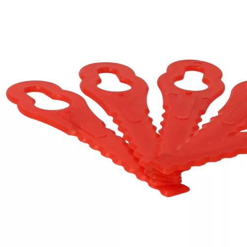 VHBW Güde 58586 Cordless Cutting Edge, Plastic, Red, 5x Exchange Blade