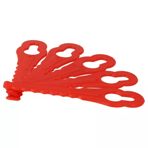 VHBW Güde 58586 Cordless Cutting Edge, Plastic, Red, 5x Exchange Blade