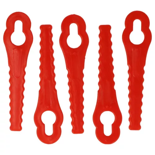 VHBW Güde 58586 Cordless Cutting Edge, Plastic, Red, 5x Exchange Blade
