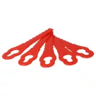 VHBW Güde 58586 Cordless Cutting Edge, Plastic, Red, 5x Exchange Blade